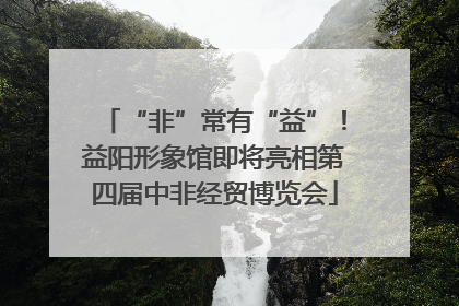 “非”常有“益”！益阳形象馆即将亮相第四届中非经贸博览会