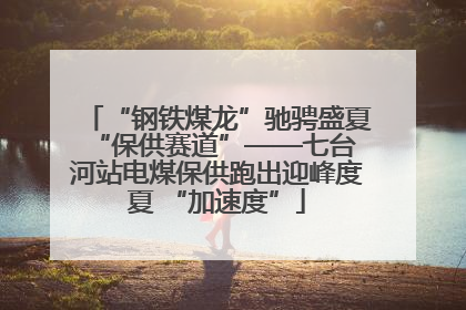 “钢铁煤龙”驰骋盛夏 “保供赛道”——七台河站电煤保供跑出迎峰度夏 “加速度”