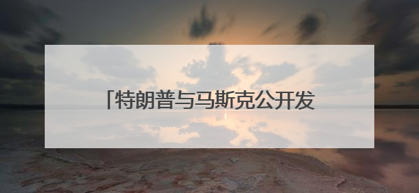 特朗普与马斯克公开发生“口水战” 美民众：混乱局面令人担忧