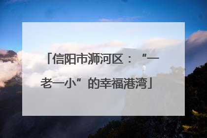 信阳市浉河区：“一老一小”的幸福港湾