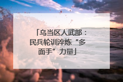 乌当区人武部：民兵轮训淬炼“多面手”力量