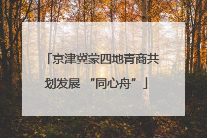 京津冀蒙四地青商共划发展 “同心舟”
