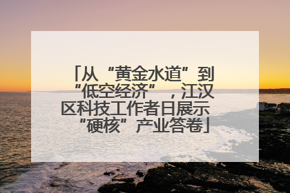 从“黄金水道”到“低空经济”，江汉区科技工作者日展示“硬核”产业答卷