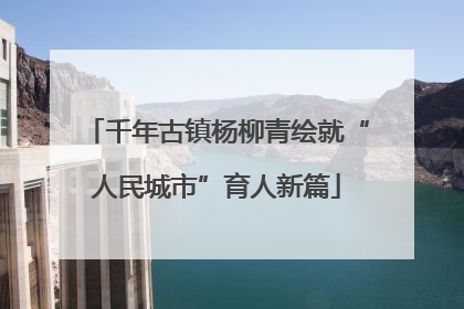 千年古镇杨柳青绘就“人民城市”育人新篇