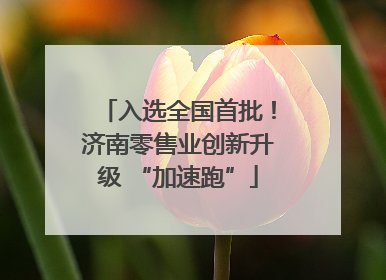 入选全国首批！济南零售业创新升级 “加速跑”
