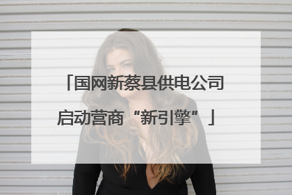 国网新蔡县供电公司启动营商“新引擎”