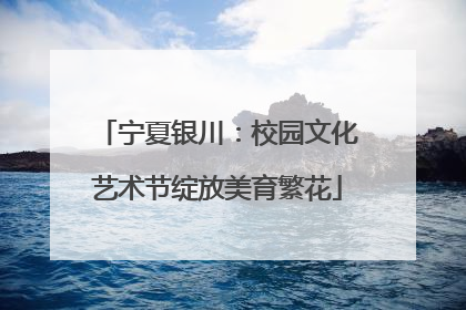 宁夏银川：校园文化艺术节绽放美育繁花