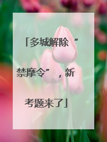 多城解除“禁摩令”，新考题来了