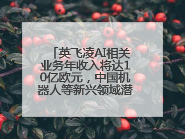 英飞凌AI相关业务年收入将达10亿欧元，中国机器人等新兴领域潜力巨大
