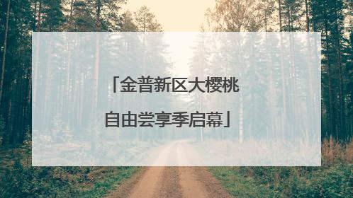 金普新区大樱桃自由尝享季启幕