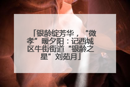 银龄绽芳华，“微孝”暖夕阳：记西城区牛街街道“银龄之星”刘茹月